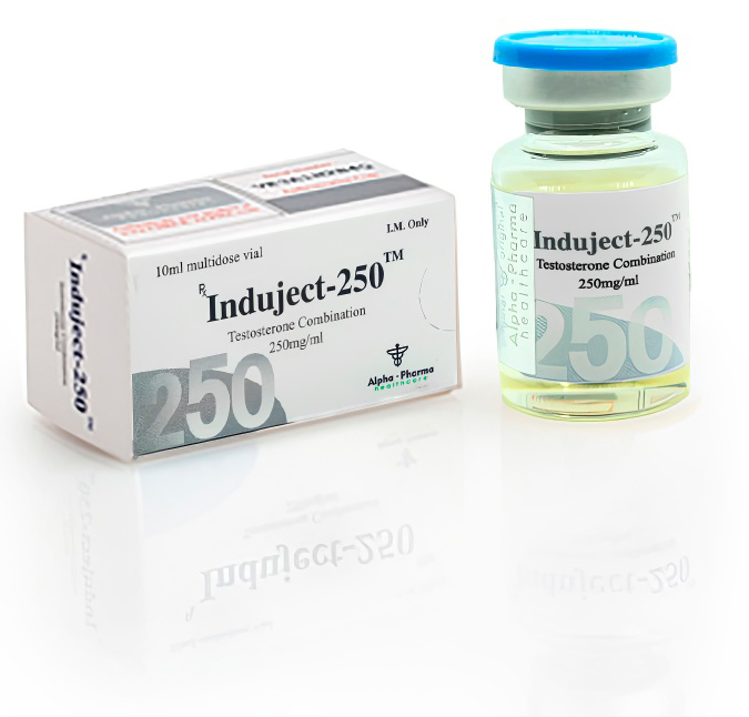 Induject-250 Testosterone Combination 250mg vial Alpha Pharma old Induject-250 Testosterone Combination 250mg vial Alpha Pharma old