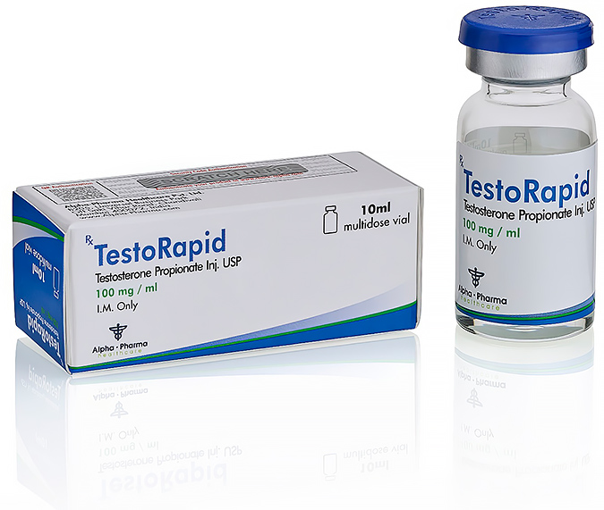 TestoRapid Testosterone Propionate 100mg vial Alpha Pharma TestoRapid Testosterone Propionate 100mg vial Alpha Pharma